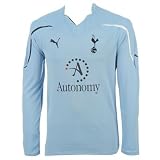 Puma Tottenham Hotspur Away Shirt 2010 2011 Long S Pearl Small