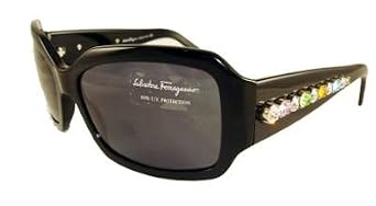 Click here to buy Salvatore Ferragamo Sunglasses 2128G BLACK 10187 by Salvatore Ferragamo.