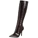 Nine West Women's Blondey Boot,Dark Brown/Dark Brown Leather,9.5 M US