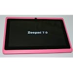 PINK Color 7.0 ZEEPAD(TM) ANDROID 4.0 TABLET PC COMPUTER 4GB WIFI, CAMERA, YOUTUBE, GAMES , SKYPE VIDEO CALLING &NETFLIX MOVIES