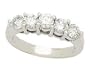 White Five-Stone Diamond Band