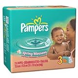 Pampers Baby Wipes, Spring Blossom - 216 Wipes/Pack