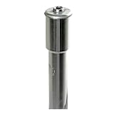 Origin8 1" Threaded to 1-1/8" Threadless Quill Stem Adapter - Silver