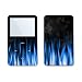 Flaming Blue Design Skin Decal Sticker for Apple iPod video 30GB/ 60GB/ 80GB Player