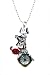 Watch Pendant Charm Necklace with Ball Chain (Puppies)