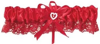 Wedding Bridal Toss Garter Lace Rhinestone