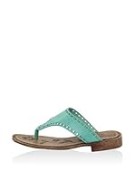 Dolceamore Chanclas al dedo (Verde Agua)