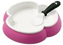 BABYBJÖRN Plate and Spoon - Pink