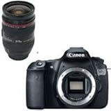 Canon EOS 60D Digital SLR Camera Body, with EF 24-70mm f/2.8L USM AutoFocus Wide Angle Telephoto Zoom Lens