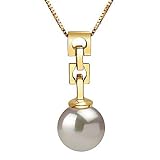 Anya White 6-7mm AAA Japanese Akoya 14 Karat Gold Pearl Pendant