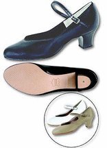 Women's White "Tap Queen" Dance Shoes