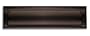 Baldwin 0014.112 Hinged Package Size Letter Box Plate, Venetian Bronze