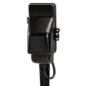 Westek TM16DOLB Outdoor Daily Stake Timer with 6 Grounded Outlets, Black