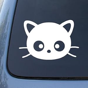 CHOCOCAT - Hello Kitty - Vinyl Decal Sticker #A1386 | Vinyl Color: White