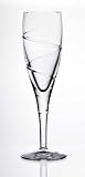 Review Knightsbridge Crystal  / Knightsbridge Crystal Swirl Flute Champagne-Set of 6
