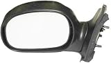 1997-2003 Ford Pickup Left Side Front Only Black Outside Rear View Mirror Manual Remote,hd,except F350,removable Cover replaces OEM F85Z 17683 BAA Interchange 128-522B