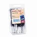 Avery Pre-Strung Jewelry Tags, Paper/String, 0.875 x 0.375 Inches, White/Purple, 500 per Pack (11035)
