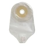 ActiveLife One-Piece Pre-Cut Urostomy Pouch w/Durahesive Skin Barrier and Accuseal Tap with Valve - 10/box: Size - 1-1/4" Stoma