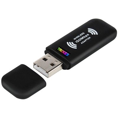 TRIXES Wireless Internet USB Adaptor WiFi Dongle 150Mbps For Windows 7 / XP / Vista