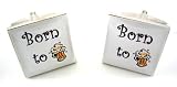 Born To Drink Beer Cufflinks