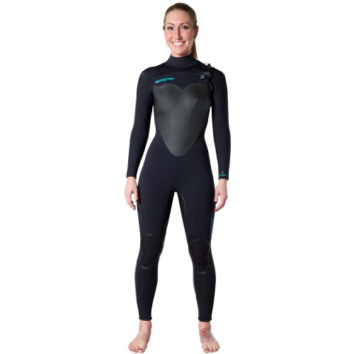 Hyperflex Wetsuits Women's Voodoo 43mm Front Zip Fullsuit Black 8