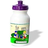 Londons Times Funny Medicine Cartoons - Kids Of The New Millenium - Water Bottles