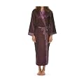 Lovekimono Women's Long Mai Silk Satin Kimono Dressing Gown