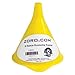 Funnel, Polyethylene, 8 oz., 3-1/2Hx4-1/2"D