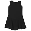 Girls' Danshuz Attached Skirt Sleeveless Dress - Black