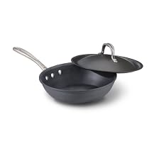 Calphalon Commercial Hard-Anodized 9-Inch Chef's Skillet with Lid