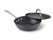 Calphalon Commercial Hard Anodized 9 Inch Chefs Skillet with Lid