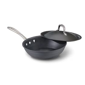 Buy Calphalon Commercial Hard-Anodized 9-Inch Chef's Skillet with Lid