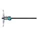 Brown & Sharpe TESA IP67 LCD Depth Gauge, Caliper Type, Metric