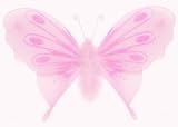10 Pink Marabou Feathers Butterfly nylon hanging ceiling wall baby nursery room wedding decor