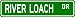 RIVER LOACH Street Sign ~ Fishing ~ Great Fish Sign for your Lodge, Gameroom, Basement, Garage, Barn
