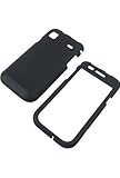 Samsung T959 Vibrant Galaxy S Rubberized Shield Hard Case - Black