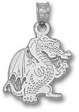 UAB Blazers Solid Sterling Silver Dragon Pendant