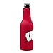 Logo Brands NCAA Wisconsin Badgers Unisex Bottle Coozie, One Size, Team Color
