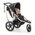 Bob Revolution Stroller - Black/Camel