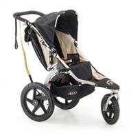 Bob Revolution Stroller - Black/Camel