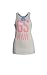 G-Star SUE Tank-Top mit Markenprint in meliertem Grau