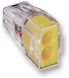 2 Way Orange Cable Terminator And Joiner-2pack