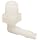 Nylon Tubing Connector, Barbed Elbow, 3/32" x 3/32" Tubing ID (Pack of 25)