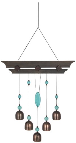 Woodstock Turquoise Bells, 20-Inch Long Woodstock Turquoise Bells, 20-Inch Long