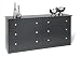 Prepac Black 6-Drawer Dresser