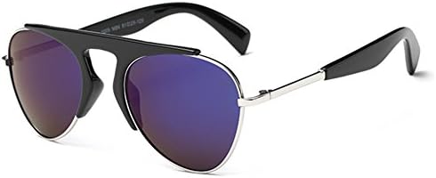 Miuki Fashion Wayfarer Kid Polarized Cool Unisex-Child Color Sunglasses(C1)