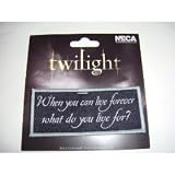 Twilight Live Forever Quote Patch