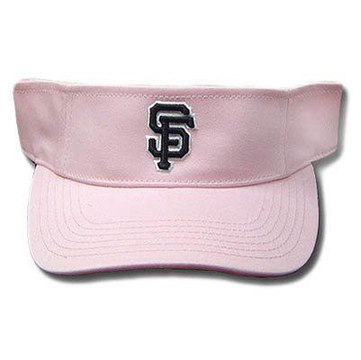 VISOR HAT MLB SAN FRANCISCO GIANTS PINK COTTON NEW