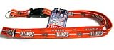 Illinois Fighting Illini Breakaway Lanyard with Key Ring