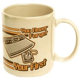 Atari You Never Forget Your First Coffee Mug by Atari